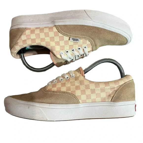 Vans Comfycrush Era Checkerboard Sneakers‎ - Spanish Vanilla Pink - Picture 2 of 8